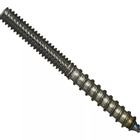 10-24 X 2 Plain Steel Hanger Bolts – Pack Of 100