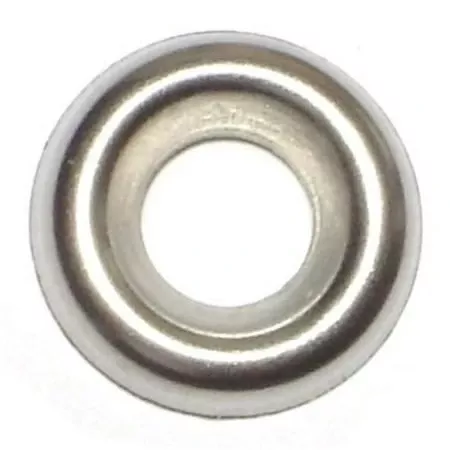 #10 Nickel Plated Steel Finishing Washers 7/32 X 19/32 Model Fnwsr-014