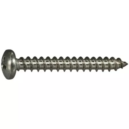 #10 X 1-1/2 Stainless Steel Phillips Pan Head Sheet Metal Screws – 18-8 Grade