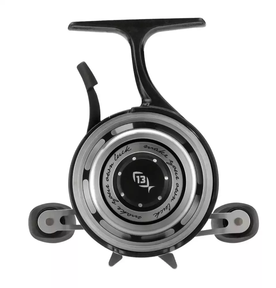 13 Fishing Black Betty Freefall Ice Fishing Reel RH