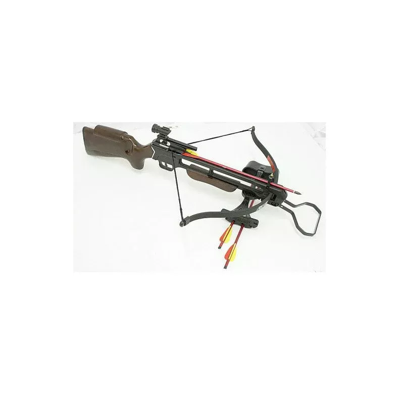 150lbs Crossbow Package with Accessories + Quiver + Comes Assembled – Open Box