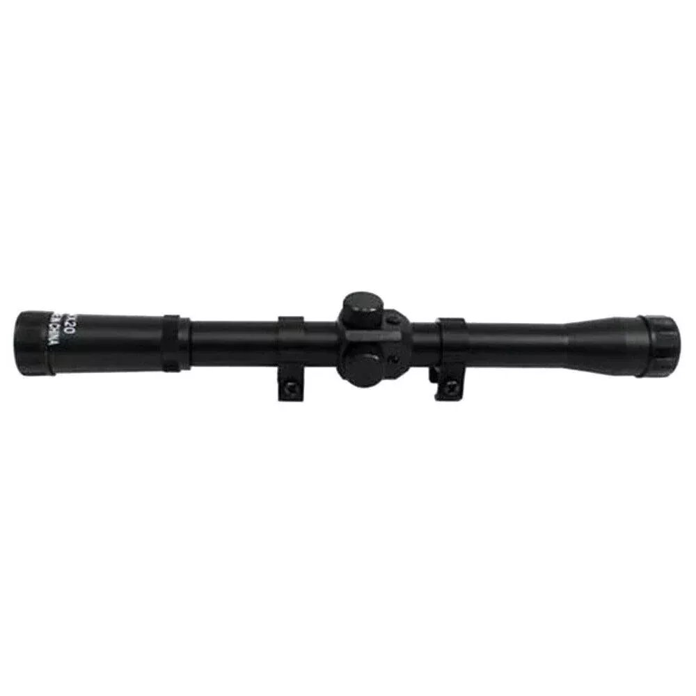 4 x 20 Scope for Hunting Crossbows Rifle Airsoft Paintball Pistol 3/8″- Open Box