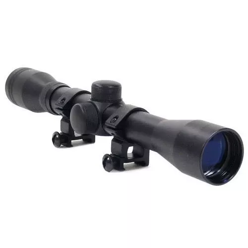 4x32mm Rifle Scope w/ Mounts – Open Box