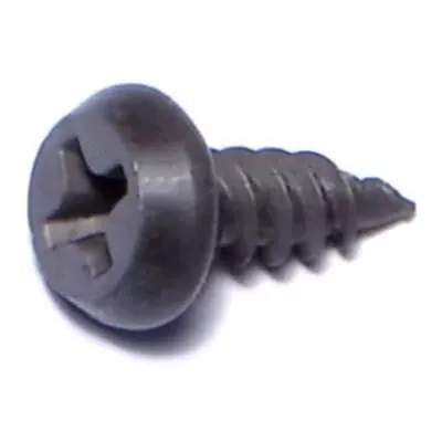 #7-19 X 7/16 Black Phosphate Steel Phillips Pan Head Sharp Framing Screws