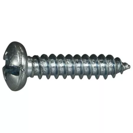 #8 X 3/4 Zinc Plated Steel Combo Pan Head Sheet Metal Screws - Durable Fasteners