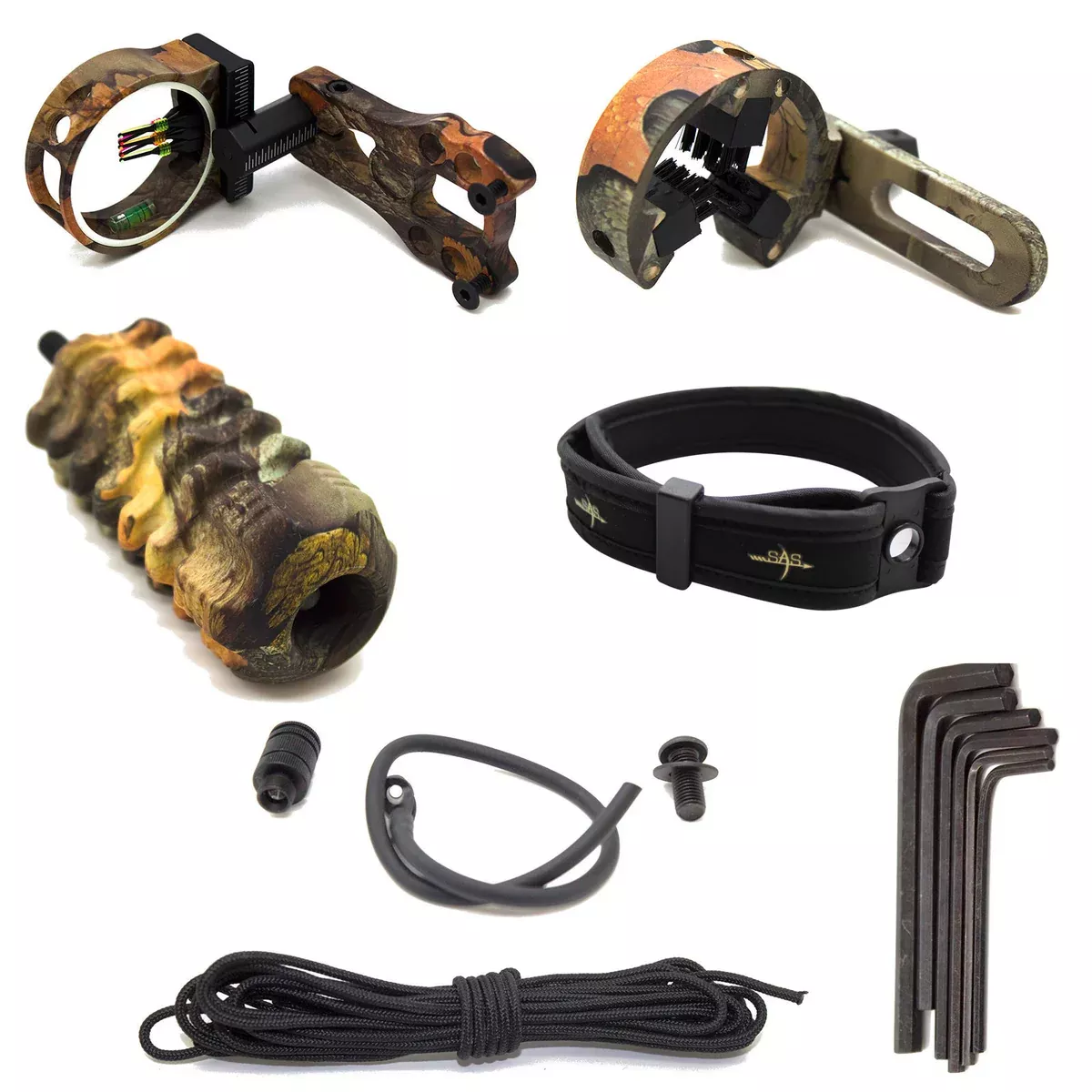 Archery Essential Accessory Upgrade Combo 6 in 1 Kit Camo – Oepn Box