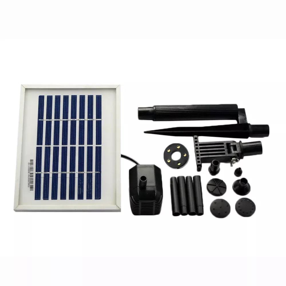 ASC Solar Water Pump Kit for Fountain Pool and Pond – Open Box