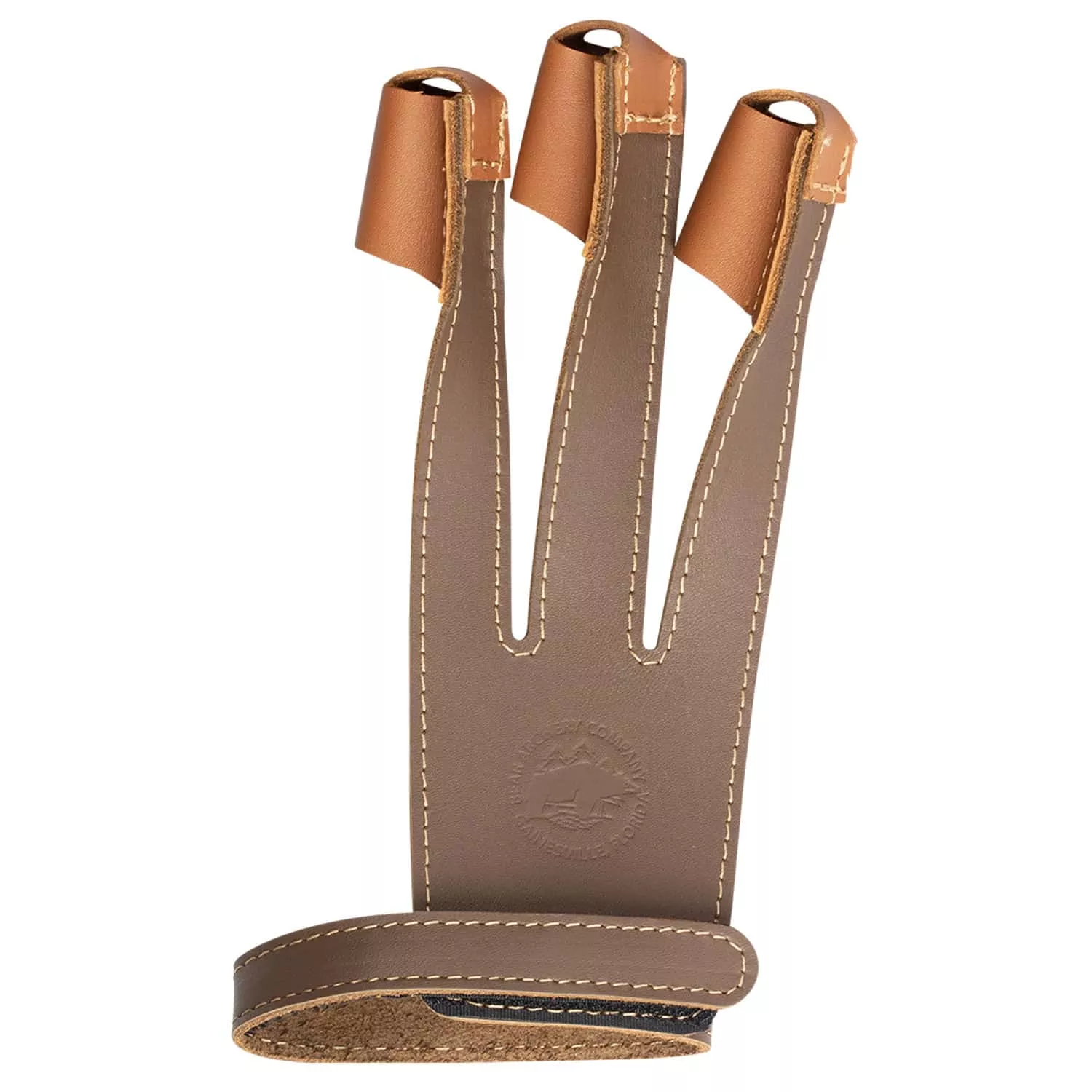 Bear Archery Glove Fred Bear Master Glove 3 Finger Tan Large AT100FBGL