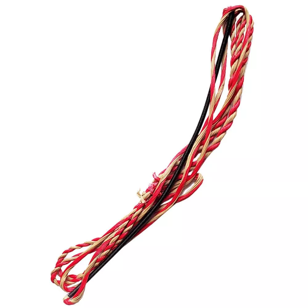 Bear Archery Traditional Take Down String Red and Tan 64″ AMO AT8TD64