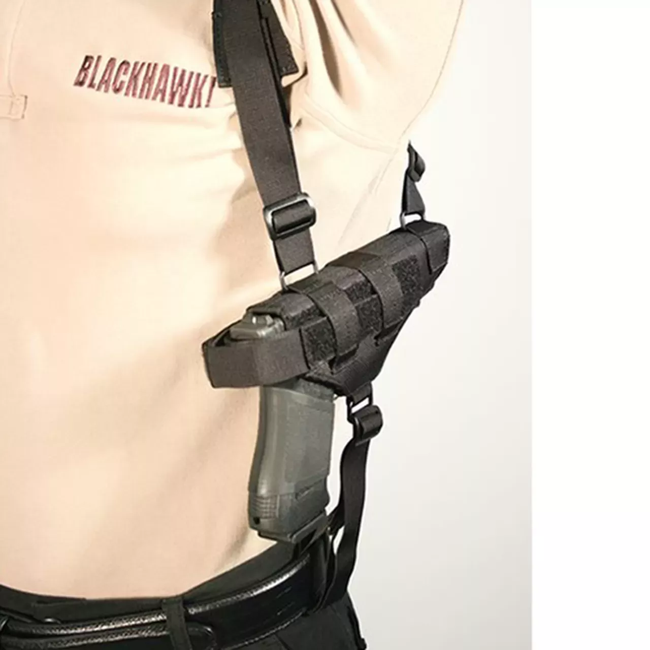 Blackhawk Nylon Ambidextrous Shoulder Holster, Black