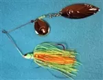 Leena Lures Pro Series 1/2 Oz Spinner Bait Firetiger