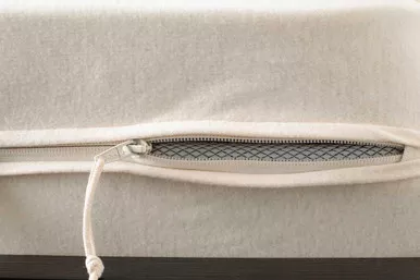 Sleep & Beyond 100% Organic Cotton Ivory Mattress Encasement in King Up to 16"