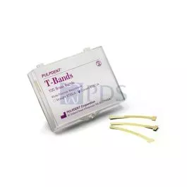“T” Type Matrix Band, Brass, Curved, Assorted, .05mm Thick, 100/bx Pulpdent BTBC/A