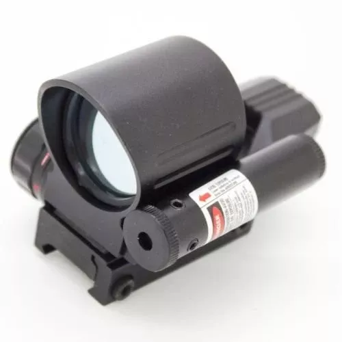 Wizard Archery 1×33 4 Reticle Red Dot Sight W/Pressure Switch Combo – No Battery