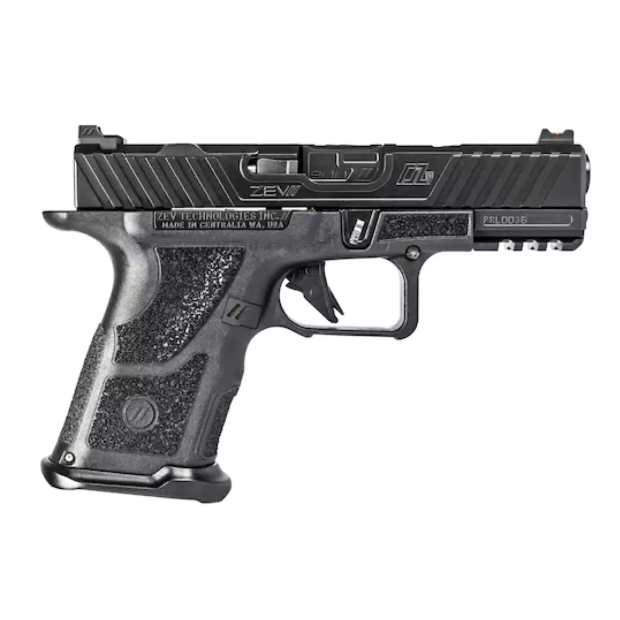 Zev Technologies OZ9C Elite Compact 9mm 4″ (OZ9C-CPT-B-B)
